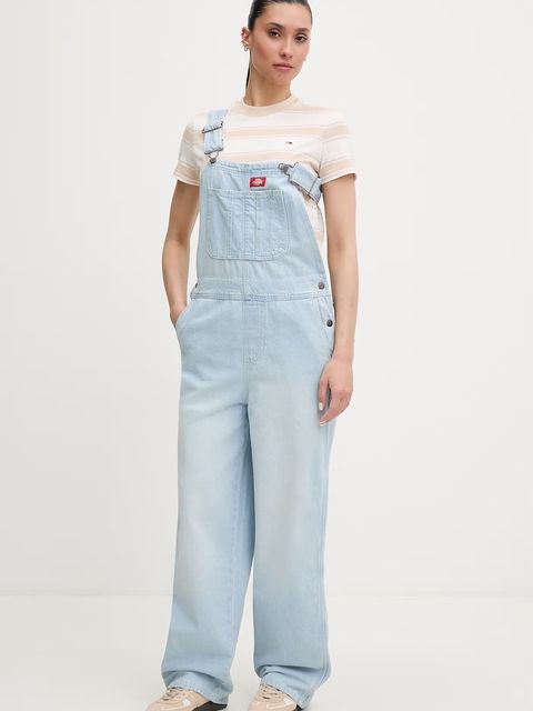 Dickies ogrodniczki jeansowe damskie - zdjęcie produktu nr 1