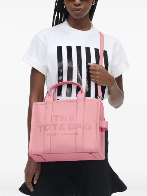 Marc Jacobs The Leather Medium Tote bag - Pink - zdjęcie produktu nr 2