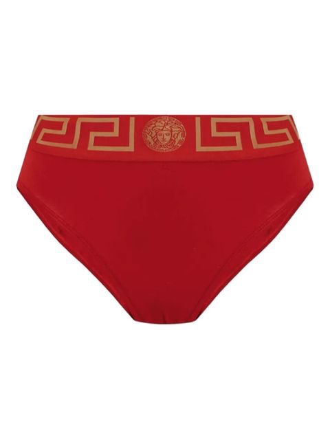 Versace Greek Key-waistband briefs - Red - zdjęcie produktu nr 1
