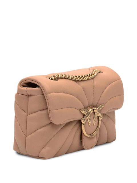 PINKO Love quilted logo-embellished shoulder bag