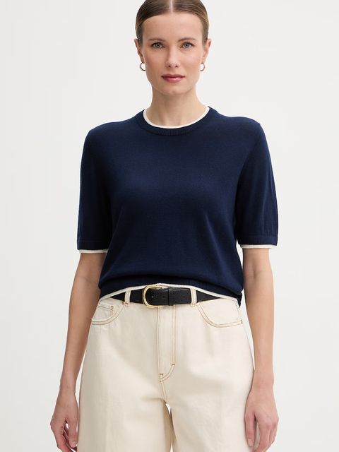 United Colors of Benetton sweter damski wełniany - zdjęcie produktu nr 2