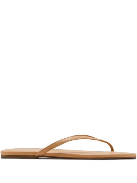 STAUD leather thong sandals - Neutrals - zdjęcie produktu nr 1