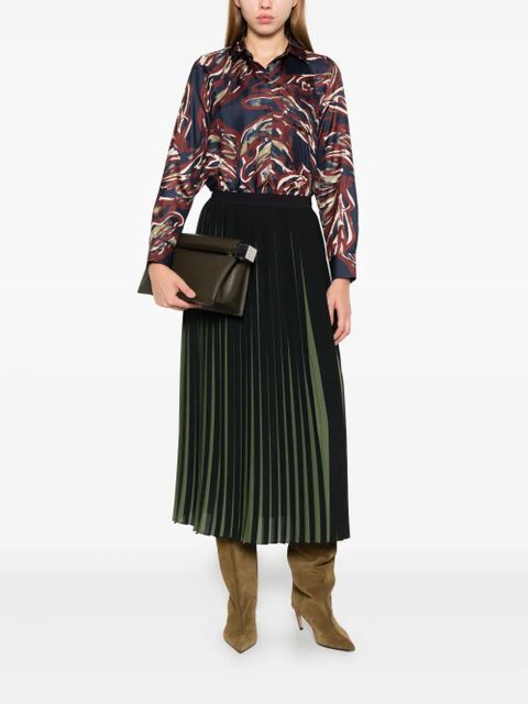 Max Mara pleated skirt - Green