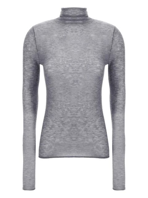 PINKO sequin-appliqué turtleneck sweater - Grey - zdjęcie produktu nr 1