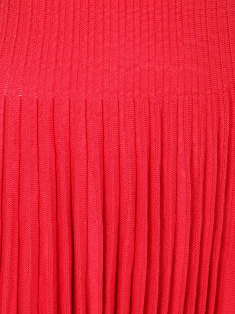 Magda Butrym ribbed pleated dress - Red - zdjęcie produktu nr 2