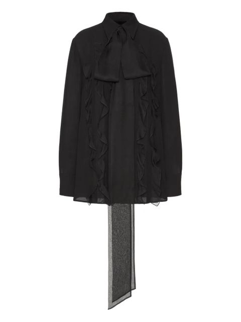 Valentino Garavani silk top - Black - zdjęcie produktu nr 1