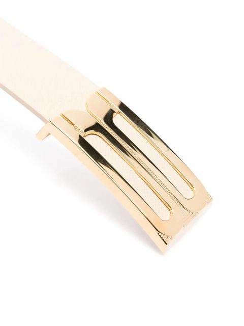 Victoria Beckham Jumbo Frame belt - Neutrals - zdjęcie produktu nr 2