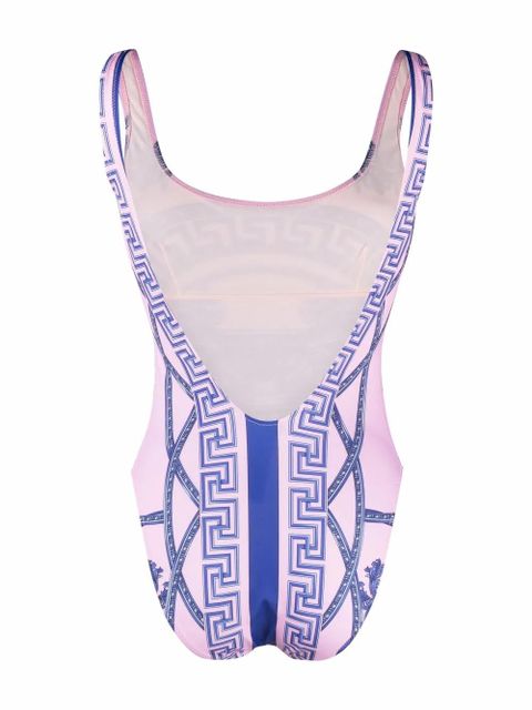 Versace Greek Key-print swimsuit - Pink - zdjęcie produktu nr 2