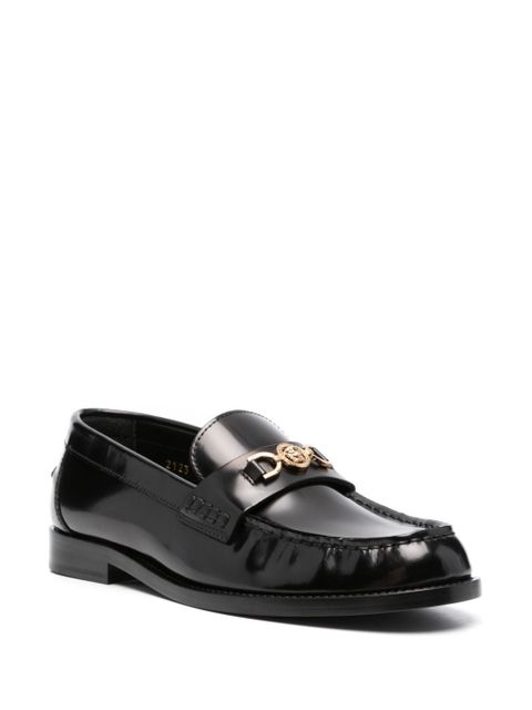 Versace Medusa '95 leather loafers - Black