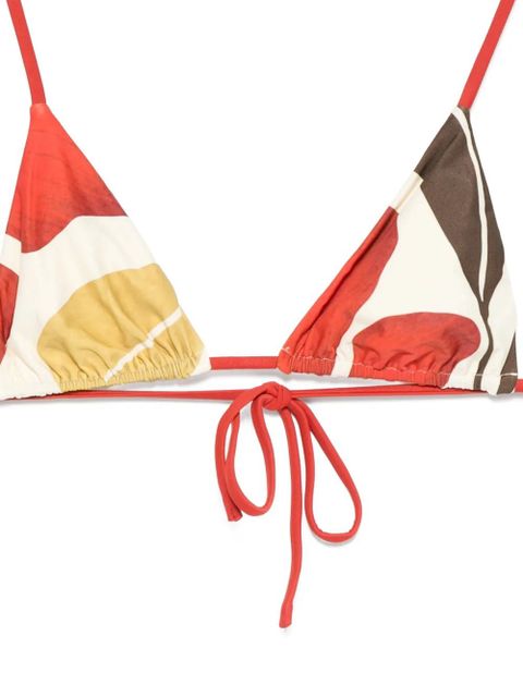 SIR. Julietta flower-print bikini top - Red - zdjęcie produktu nr 2