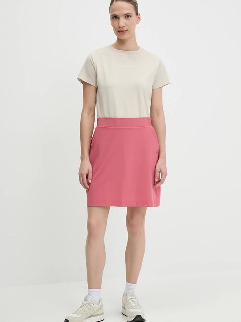 Helly Hansen spódnica kolor pomarańczowy mini prosta - zdjęcie produktu nr 2