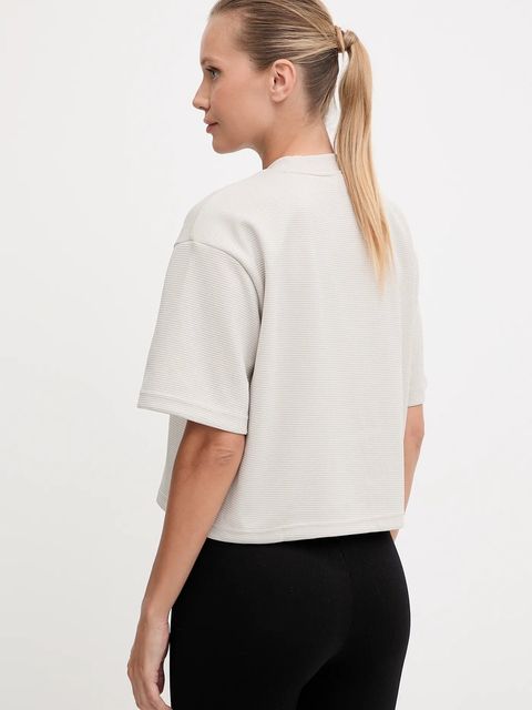 adidas Performance t-shirt treningowy Motion damski kolor beżowy JM4476