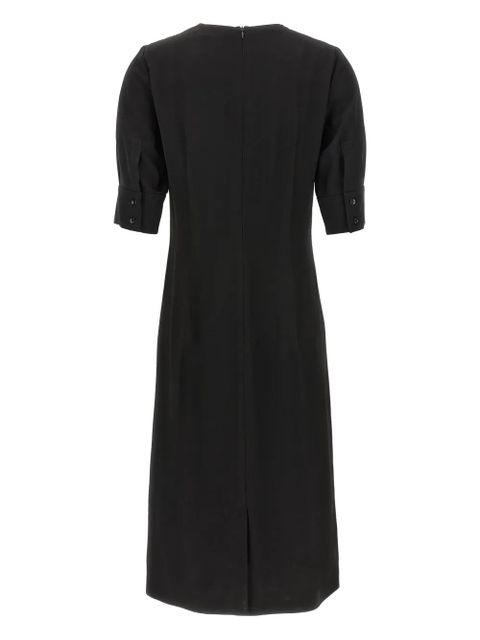 Sportmax short-sleeve crew-neck dress - Black