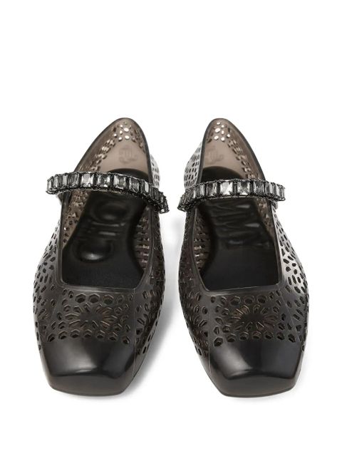 Jimmy Choo Jelly ballet flats - Black