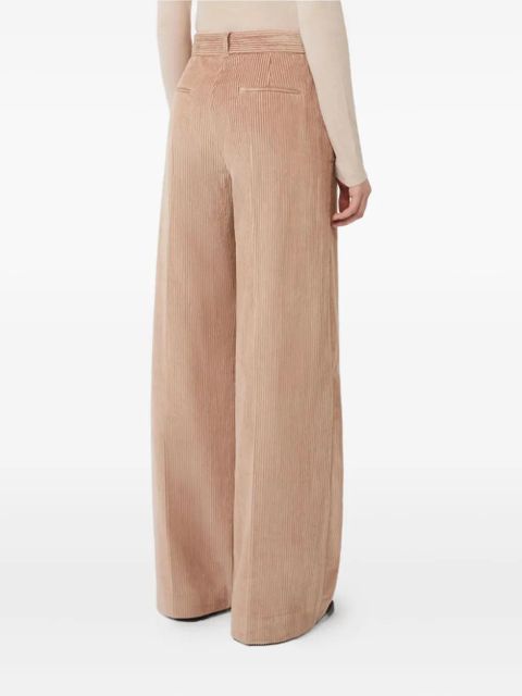 Weekend Max Mara corduroy wide-leg trousers - Brown - zdjęcie produktu nr 2