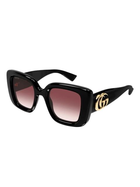 Gucci Eyewear square-frame sunglasses - Black - zdjęcie produktu nr 2