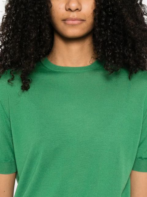 Prada round-neck short-sleeve T-shirt - Green