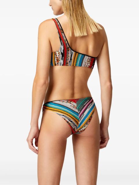 Missoni striped bikini set - Black