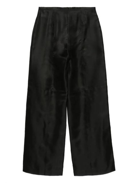 Róhe drawstring silk trousers - Black - zdjęcie produktu nr 2