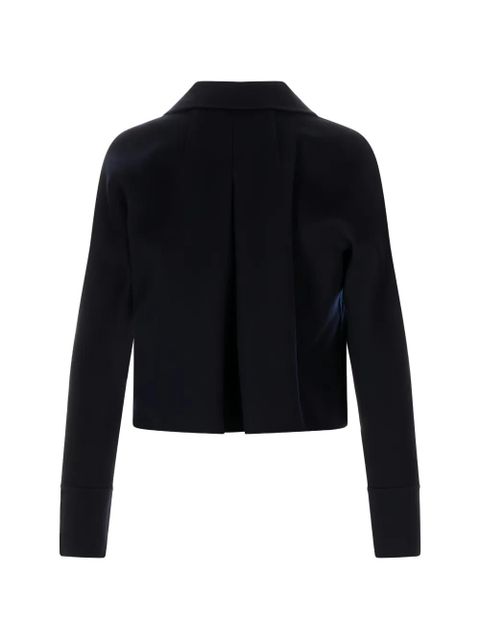 Max Mara round-collar single-breasted jacket - Blue - zdjęcie produktu nr 2