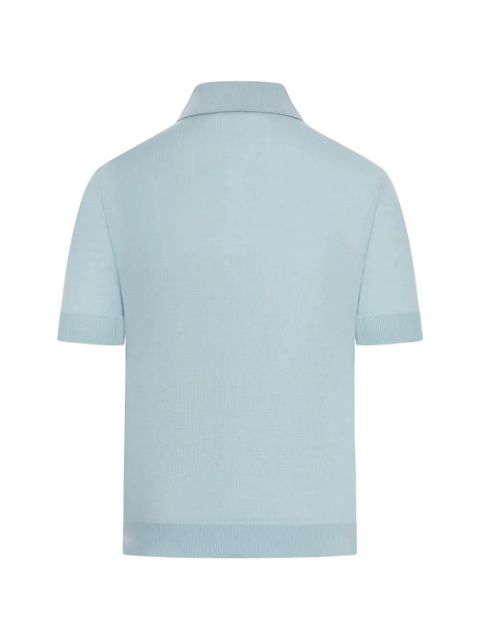 Gucci logo polo top - Blue - zdjęcie produktu nr 2