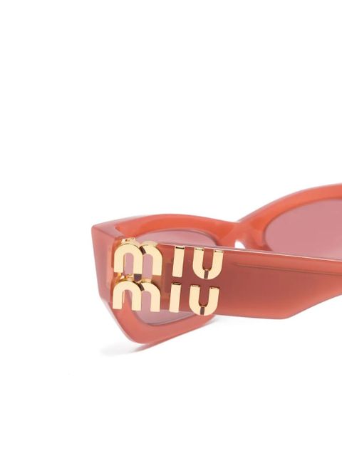Miu Miu Eyewear Miu Glimpse cat-eye sunglasses - Red