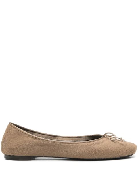 KHAITE Charlotte ballet flats - Brown - zdjęcie produktu nr 1
