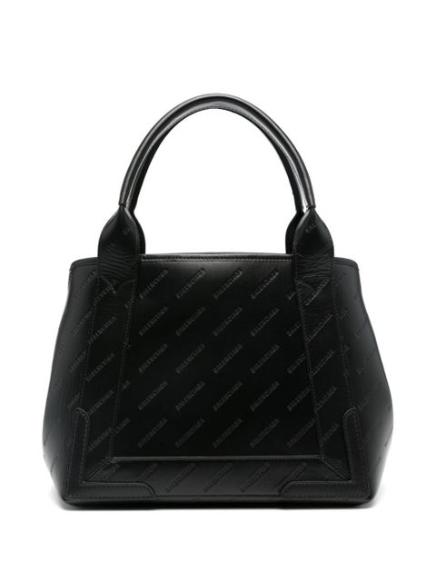 Balenciaga debossed-logo tote bag - Black - zdjęcie produktu nr 1