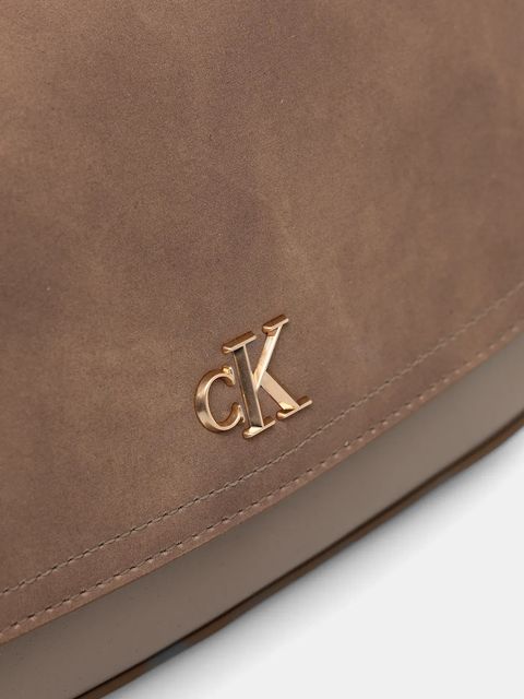 Calvin Klein torebka kolor beżowy LV04F3408G