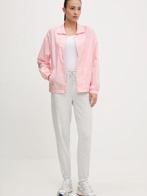 Guess kurtka kolor różowy przejściowa oversize V5GL01 WH482 - zdjęcie produktu nr 2