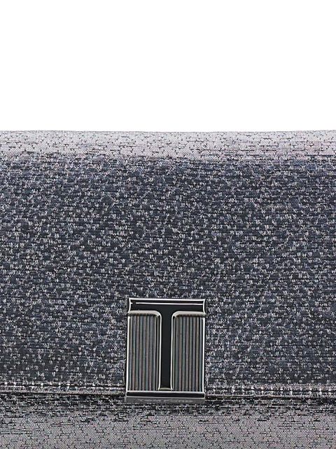 TOM FORD mini Nobile clutch bag - Silver