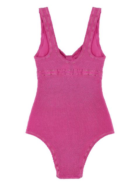 ROTATE BIRGER CHRISTENSEN crinkled swimsuit - Pink - zdjęcie produktu nr 2