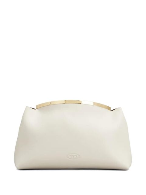 Tod's trim clutch bag - Neutrals - zdjęcie produktu nr 1