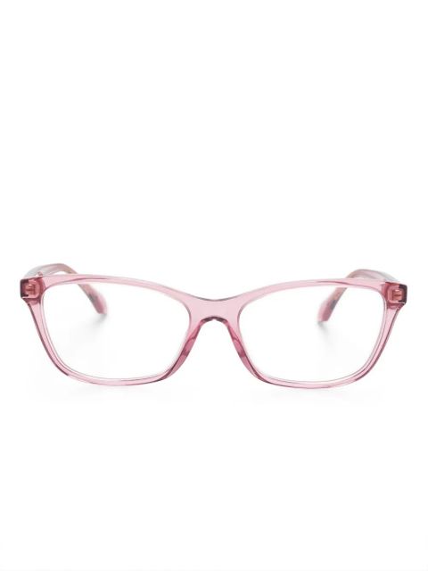 Versace Eyewear square-frame glasses - Pink - zdjęcie produktu nr 1