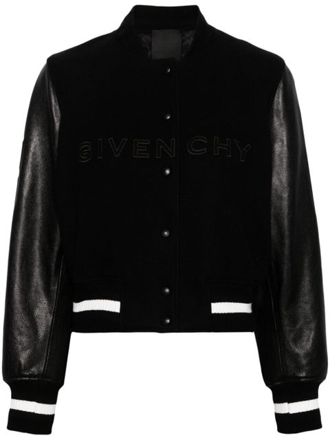 Givenchy Jacke press-stud bomber jacket - Black - zdjęcie produktu nr 1