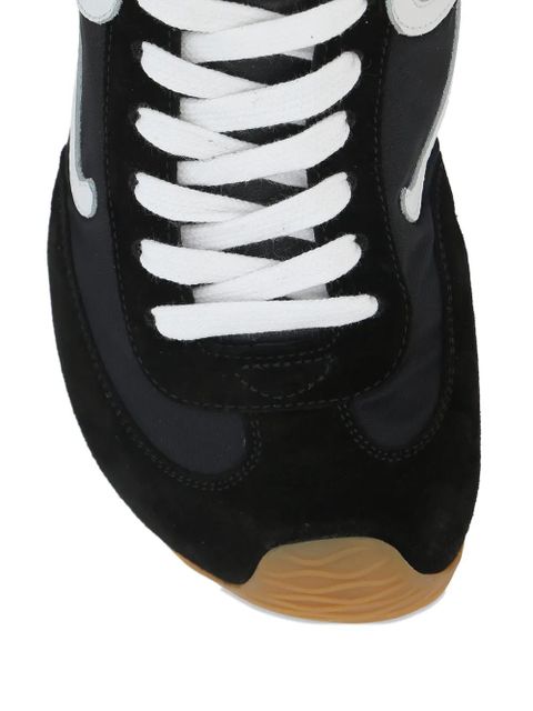 LOEWE asymmetric anagram trainers - Black
