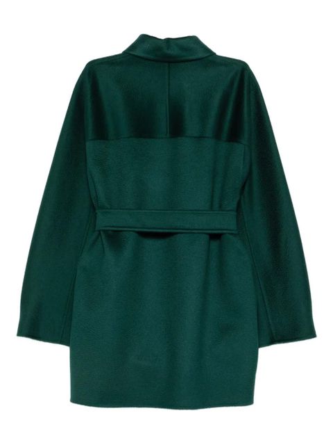 Max Mara patch-pocket button coat - Green - zdjęcie produktu nr 2