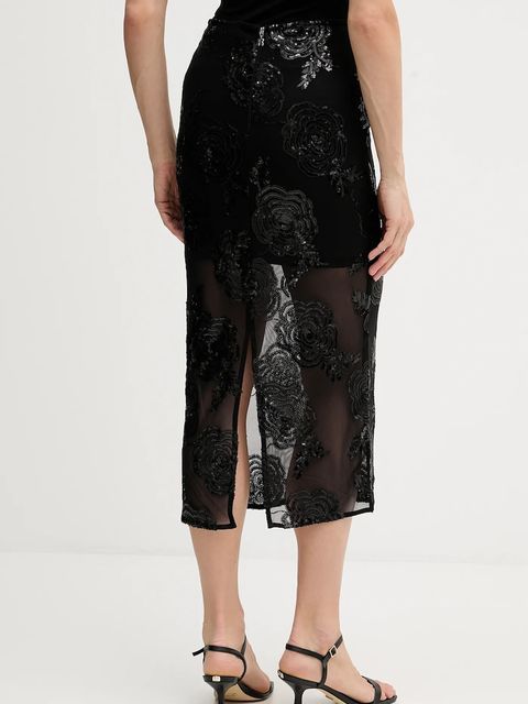 Rotate spódnica kolor czarny midi ołówkowa 114924100 - zdjęcie produktu nr 2