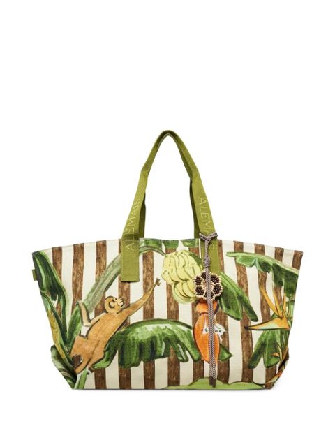 ALEMAIS Toucan Tango canvas tote bag - Neutrals - zdjęcie produktu nr 1