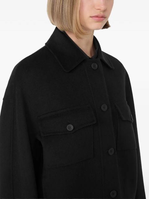 Max Mara button-fastening jacket - Black