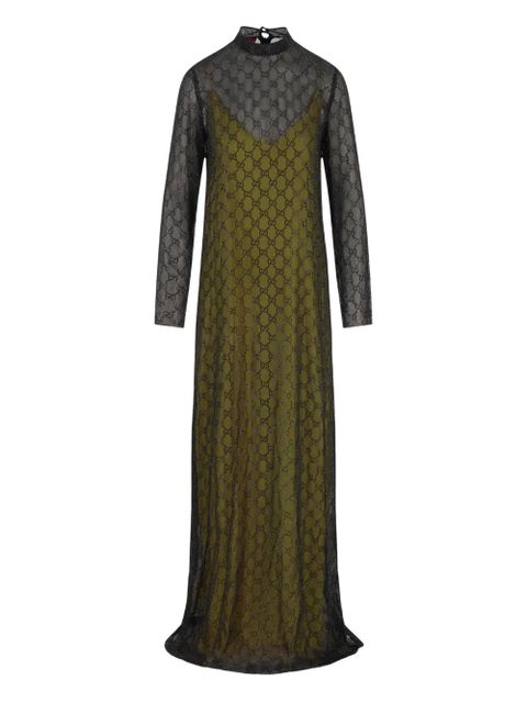 Gucci logo maxi dress - Green - zdjęcie produktu nr 1