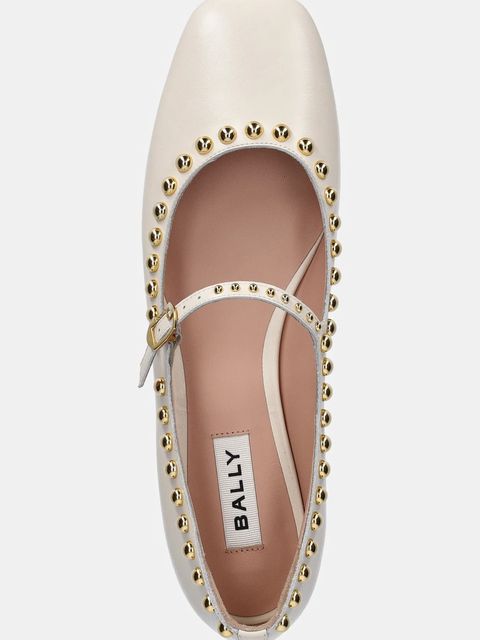 Bally baleriny skórzane