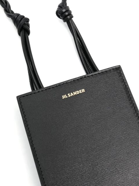 Jil Sander foil-print phone holder - Black - zdjęcie produktu nr 2