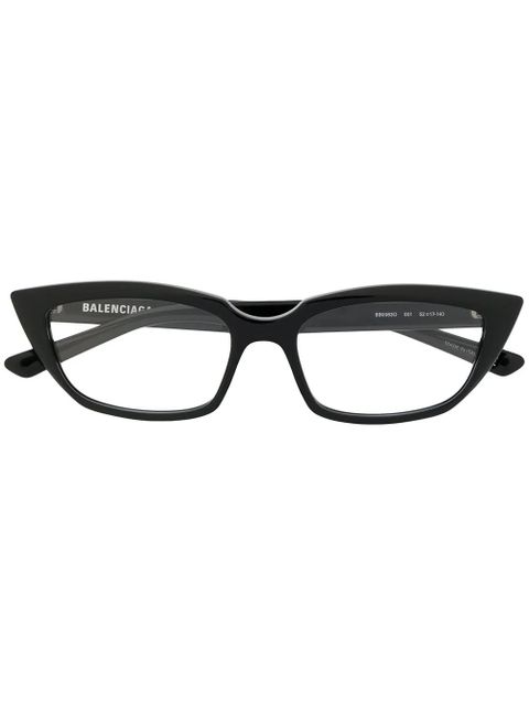 Balenciaga Eyewear cat eye glasses - Black - zdjęcie produktu nr 1