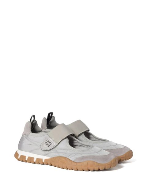 Miu Miu Tyre ballerina shoes - Grey - zdjęcie produktu nr 2