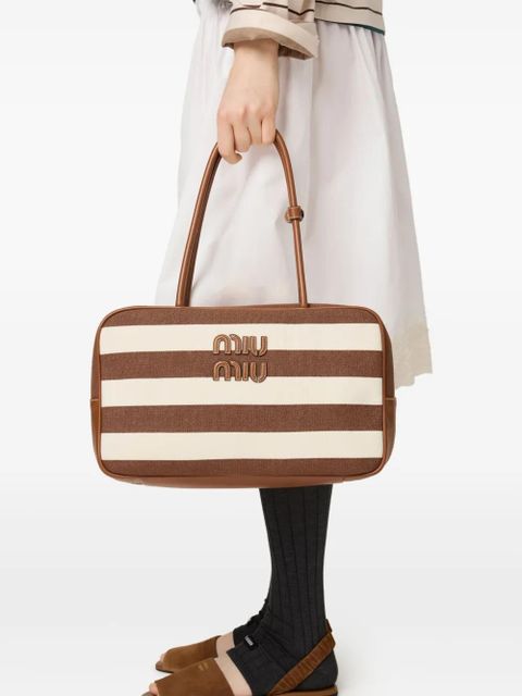 Miu Miu Beau tote bag - Brown