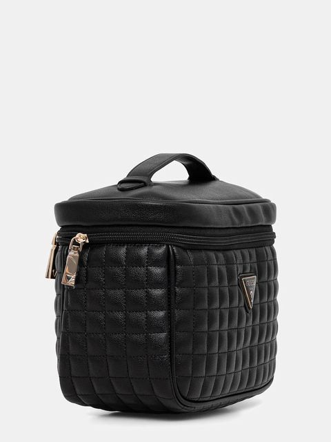 Guess kosmetyczka NADIRA kolor czarny TWQG84 24039