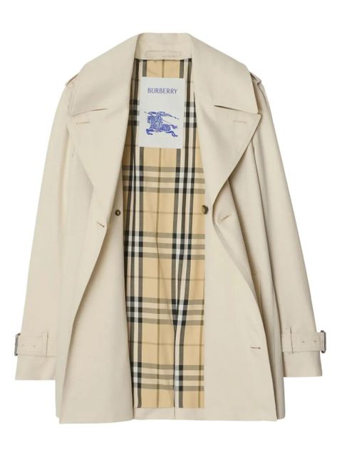 Burberry double breasted trench coat - Neutrals