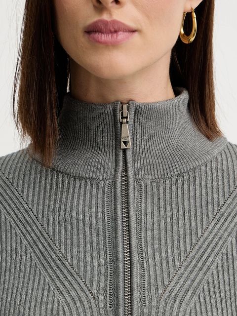 Guess sukienka HARLEY kolor szary mini dopasowana W5BK45 Z0572