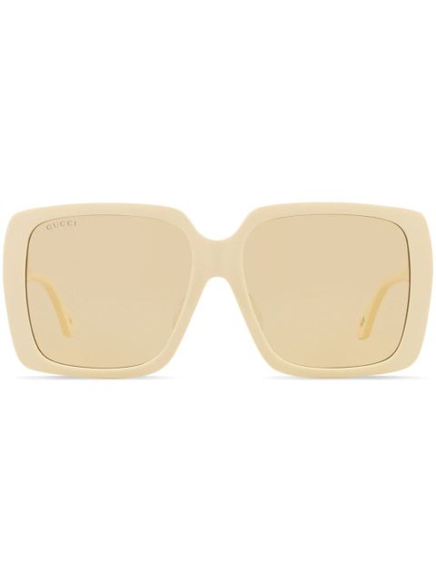 Gucci Eyewear square-frame sunglasses - White